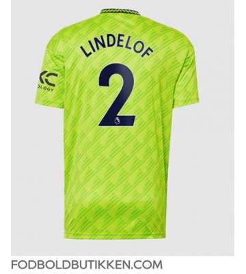 Manchester United Victor Lindelof #2 Tredjetrøje 2022-23 Kortærmet
